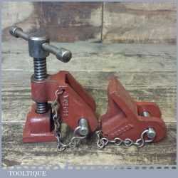 Vintage Pair Of Rededa Sash Clamp Heads In Good Condition