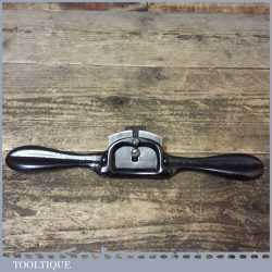 Vintage Stanley Flat Faced Adjustable Throat Spokeshave - Fully Refurbished