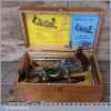 Vintage Boxed Record No: 405 Multi Combination Plough Plane - Good Condition