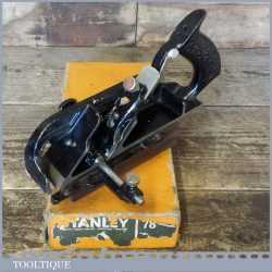 Vintage Stanley No: 78 Duplex Rabbet Fillister Plane - Refurbished