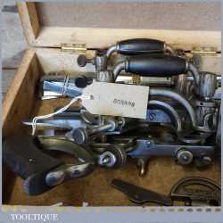Vintage Boxed Stanley No: 55 Combination Plough Plane - Good Condition Refurbished