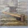 Vintage Copper Non Sparking Lump Hammer - Heavy 3” Head