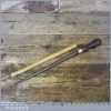 Vintage Hand Forged Rasp 10” Long With Old Plastic Protective Sleeve