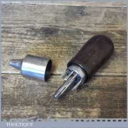 Vintage Rosewood Handled Multi Tool With 8 No: Attachments - Good Condition