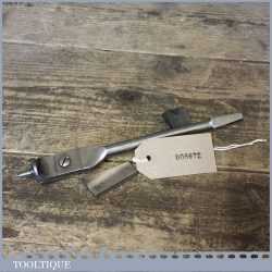 Vintage Clark USA Expansive Wood Bit With 2 Cutters - Good Condition
