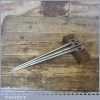 Vintage Set Of 3 No: Drawbore Pins - Good Condition
