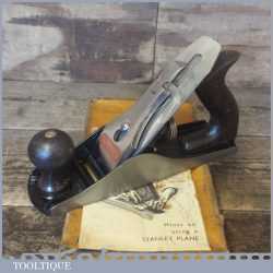 Boxed Stanley England No: 4 Smoothing Plane - Original Condition