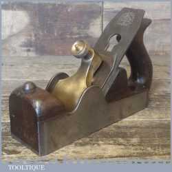 Antique Alex Mathieson Dovetailed Smoothing Plane Rosewood Infill - Good Condition