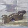 Rare Antique 1 ½” Wide Norris No: 20E Steel Soled Gunmetal Shoulder Plane - Good Condition