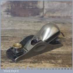 Antique Stanley USA No: 18 Knuckle Cap Adjustable Throat Block Plane - Fully Refurbished