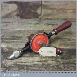 Vintage Stanley No: 805 Egg Beater Hand Drill - Good Condition