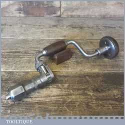 Vintage J.A. Chapman Ratchet Brace With 6” Sweep Fully Refurbished