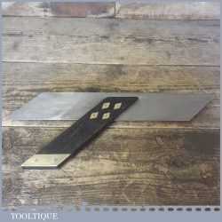 Vintage Rosewood & Brass Mitre Square With 12” Blade - Good Condition