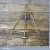 Antique Jewellers Bow Drill With Beech Wood - Good Condition