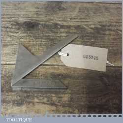 Vintage Engineered Steel Corner 45 Degree Mitre Template - Good Condition