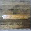 Crisp Vintage 2ft Hockley Abbey No: 1162 Boxwood Folding Ruler - Good Condition