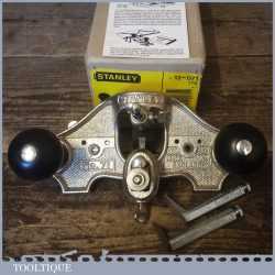 Boxed Stanley No: 71 Hand Router Plane With 3 Cutters - In Near Mint Condition
