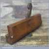 Rare Antique A. Wilky Unrecorded 18th Century Maker Round Moulding Plane