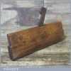 Rare 18th Century Antique Unrecorded Maker Round Moulding Plane By YOUNG