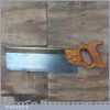 Vintage 12” Tyzack & Turner Nonpareil Brass Back Saw 13 TPI - Fully Refurbished