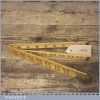 Crisp Vintage Rabone No: 1167 Boxwood 3ft Folding Ruler - Good Condition