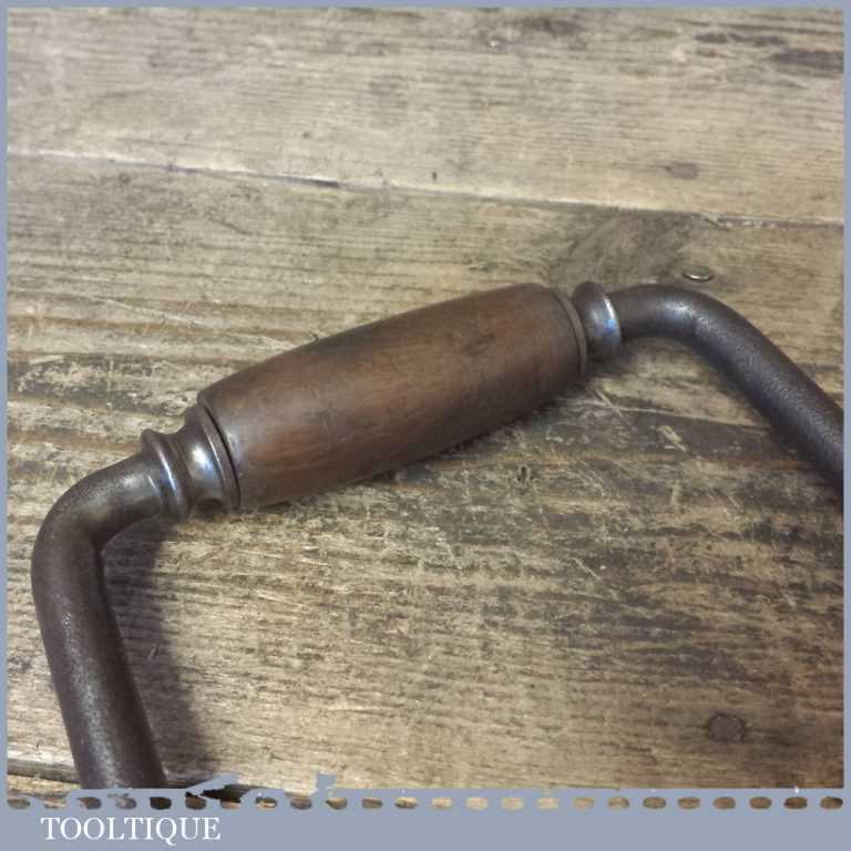 Vintage Automobilia Car Truck Wheel Brace Wooden Handles Good