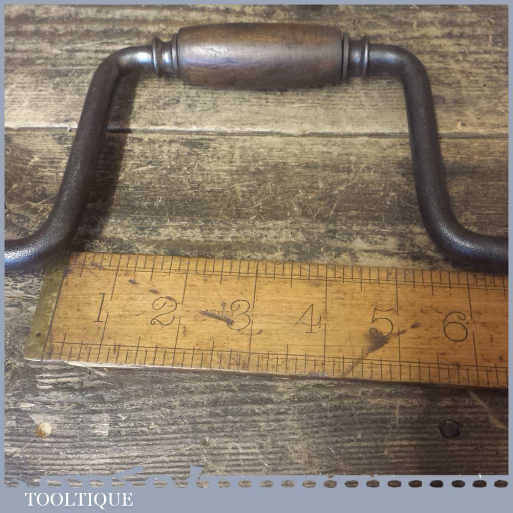 Vintage Automobilia Car Truck Wheel Brace Wooden Handles Good