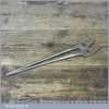 Vintage Pair 12” Long Ward Cast Steel Drawbore Pins - Good Condition