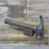 Vintage Cobbler’s Leatherworking Hammer With Wooden Handle - Good Condition