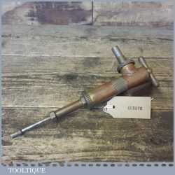 Vintage Enots Brass Autoram Tool Kit Grease Gun Complete With Side Nib