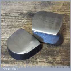 2 No: Vintage Cast Steel Panel Beaters Dolly’s - Good Condition