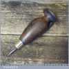 Vintage Saddlers leatherworking Awl With Nice Shaped Handle - Good Condition