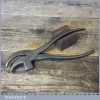 Vintage Cobblers Leatherworking Lasting Pliers - Good Condition