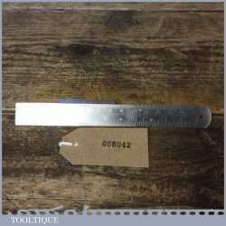 Vintage A1 No: 706 Thin String Steel 6” Ruler - Good Condition