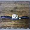 Vintage Record No: 051 Round Sole Metal Spokeshave - Good Condition