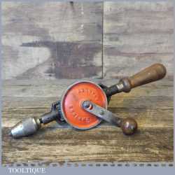 Vintage Stanley No: 803 Egg Beater Hand Drill - Good Condition