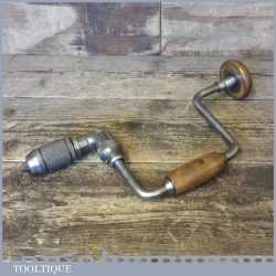 Vintage Stanley No: 78 Ratchet Brace 10” Swing - Refurbished Ready For Use