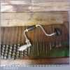 Vintage Stanley No: 144 MK4 Ratchet Brace And Selection Of Auger Bits