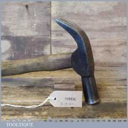 Unusually Large 3 lb Vintage Claw Hammer - Blacksmiths Made
