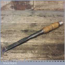 Vintage ¾” I & H Sorby Heavy Duty Socket Timber Framing Firmer Chisel - Refurbished