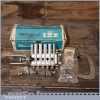 Vintage Boxed Record Dowelling Jig Along With Extras - Good Condition