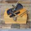 Vintage Record No: 040 plough Plane And 3 Cutters - Nice Wooden Box