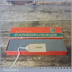 Vintage Boxed Carborundum 8” x 2” x 1” Combination Medium & Fine Grit Oil Stone