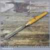 Vintage Henry Taylor Diamic 1 3/16” Woodturning Roughing Out Gouge Chisel - Good Condition