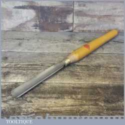 Vintage Henry Taylor Diamic 1 3/16” Woodturning Roughing Out Gouge Chisel - Good Condition