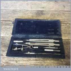 Vintage German Technical Drawing Set In Case - Good Condition