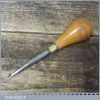 Unusual Vintage Sail Makers Barbed Rope Splicing Fid Hooked Marlin Spike - Good Condition