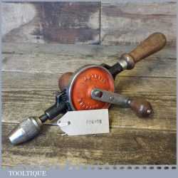 Vintage Stanley No: 803 Egg Beater Hand Drill - Good Condition