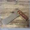 Vintage Marples & Sons Carpenters Rosewood & Brass 6” Square - Good Condition