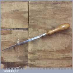 Vintage Marples Beech Wood Padsaw With Good Blade - Refurbished
